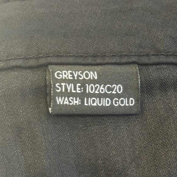 Monfrére Men’s Greyson Jean in Liquid Gold Wash Size 33 - Picture 5 of 6